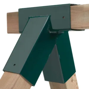 Coltar forma patrata unghi oblic verde