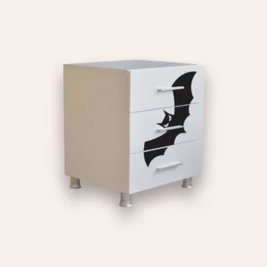 Comoda pentru copii CameraMagica Batman alb