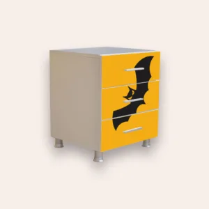 Comoda pentru copii CameraMagica Batman galben