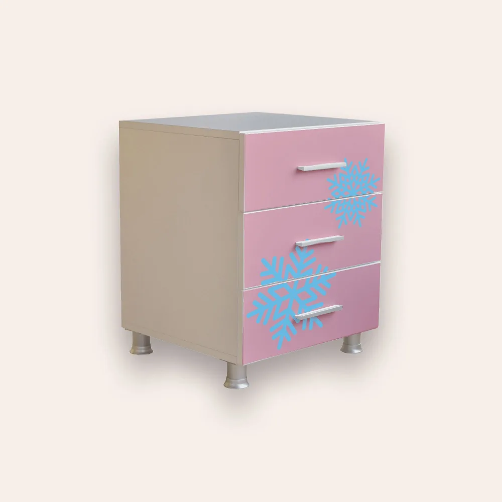 Comoda pentru copii CameraMagica Frozen roz