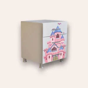 Comoda pentru copii CameraMagica Minnie alb