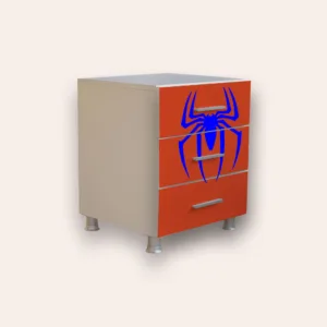 Comoda pentru copii CameraMagica Spiderman rosu