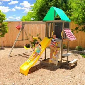 Complex de joaca din lemn Newport Kidkraft