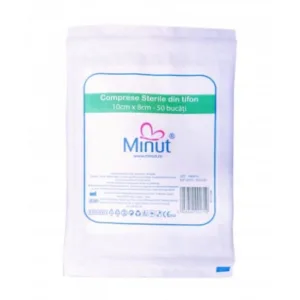 Comprese sterile taiate Minut 23g - 25 buc