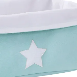Cos depozitare panza Childhome 32x20x20 cm Menta