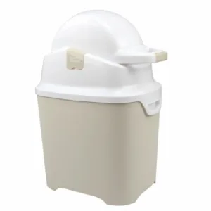 Cos ermetic scutece cu sac universal Diaper Champ capacitate 30 scutece One Clay Sand