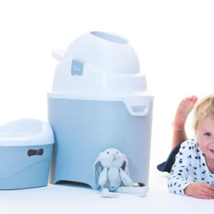 Cos ermetic scutece cu sac universal Diaper Champ capacitate 30 scutece One White