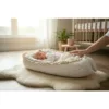 Cosulet pentru bebelusi MimiNu Premium Baby Nest 55x75 cm Meadow