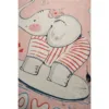 Covor antiderapant pentru copii Lovely Pink 150x200 cm