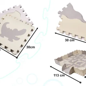 Covor puzzle pentru copii