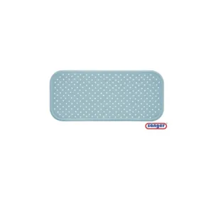 Covoras antiderapant pentru cada cu ventuze 76 x 34 cm bleu