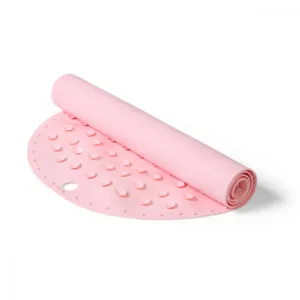 Covoras antiderapant pentru cadita 70x35cm New Pink