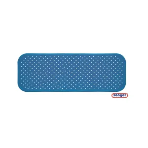 Covoras cada antiderapant cu ventuze pentru fixare 96x34 cm albastru