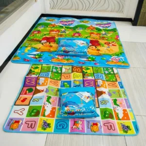 Covoras cu 2 fete pentru copii 90 x 60 cm