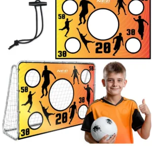 Covoras cu obiective pentru poarta de fotbal Neo Sport 215 x 150 cm