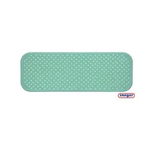 Covoras de cada din cauciuc natural antiderapant 96x34 cm verde menta