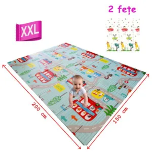Covoras de joaca pentru copii 200 x 150 cm