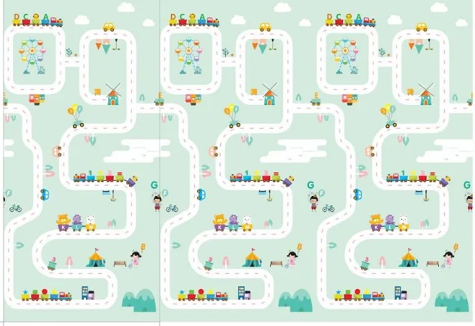 Covoras de joaca pliabil