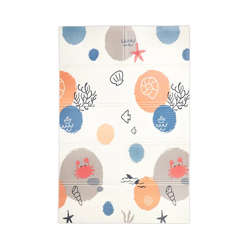 Covoras de joaca termic pentru copii Ocean Stars din spuma XPE