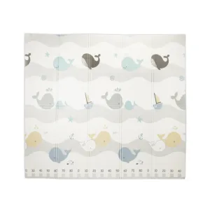 Covoras de joaca termic pentru copii Waves  Stars din spuma XPE