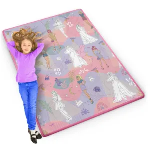 Covoras din spuma pentru joaca si colorat cu markere incluse Ricokids 120x90x0
