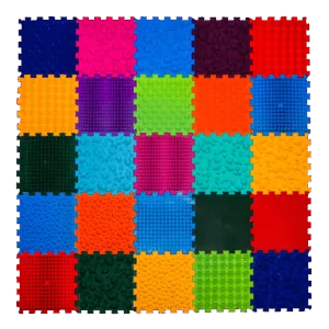 Covoras ortopedic Ortek puzzle 25 elemente