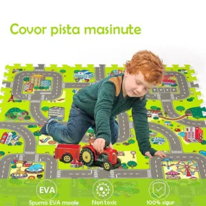 Covoras pista masinute