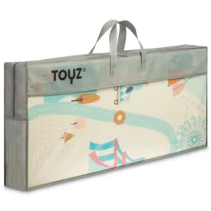 Covoras pliabil multifunctional Toyz pentru copii cu 2 fete