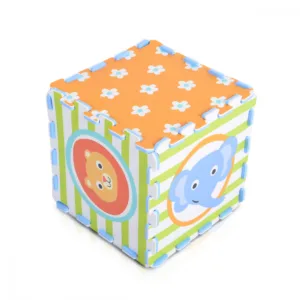 Covoras puzzle cu 9 piese din spuma Moni Animals
