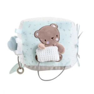 Cub din plus cu activitati Dream Big Blue 16x16 cm