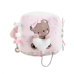 Cub din plus cu activitati Dream Big Pink 16x16 cm