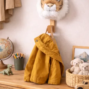 Cuier decorativ handmade din bambus Wild and Soft Tigru