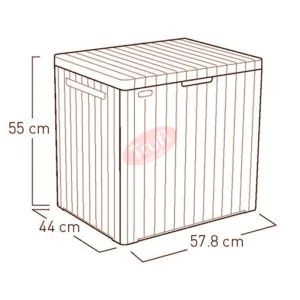 Cutie depozitare Keter CityBox 113 L gri