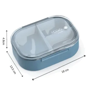 Cutie mica pentru pranz Nuvita Powder Blue 490 ml