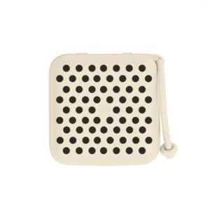 Cutie multifunctionala pentru depozitare suzete Bibs Studio Collection Polka Dots Ivory Black