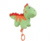 Cutie muzicala din plus Dinozauri verde