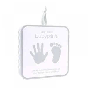 Cutie pentru mulaj manuta si piciorus white and grey Pearhead