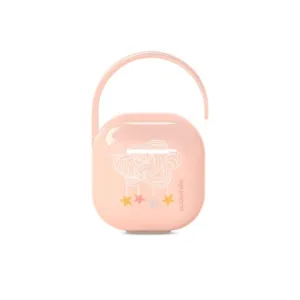 Cutie pentru suzeta piersica Dreams