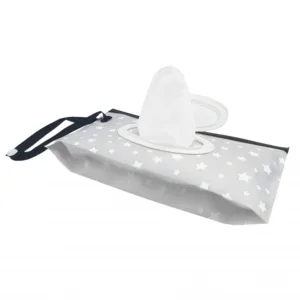 Cutie portabila pentru servetele umede Bocioland Grey