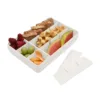 Cutie snack cu 12 compartimente Melii Luxe Ivory