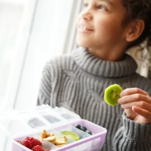 Cutie snack cu 4 compartimente Melii berry