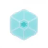 Cutie snack hexagon snackle cu 6 compartimente Melii blue