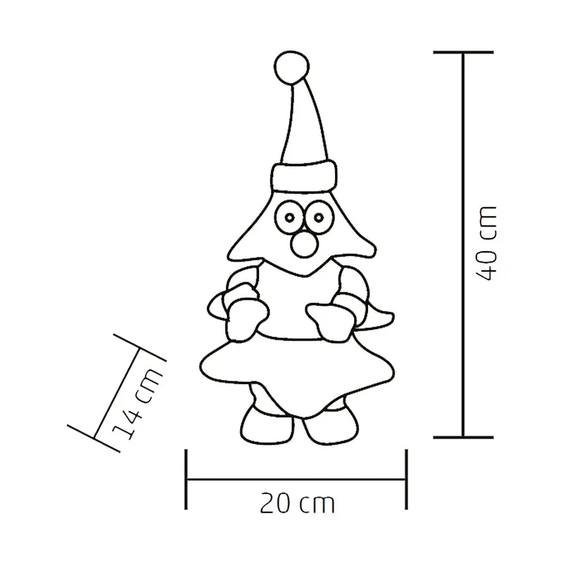 Decoratiune brad de craciun