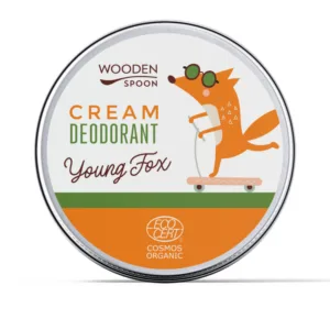 Deodorant crema pentru tineri Wooden Spoon Young Fox bio 60ml