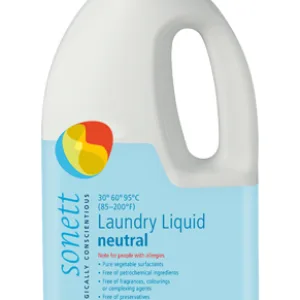 Detergent ecologic pentru rufe albe si colorate neutru 2L Sonett