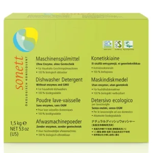 Detergent ecologic praf pentru masina de spalat vase 1.5 kg Sonett