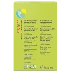 Detergent ecologic praf pentru masina de spalat vase 3 kg Sonett
