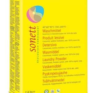 Detergent ecologic praf pentru rufe 2.4 kg Sonett