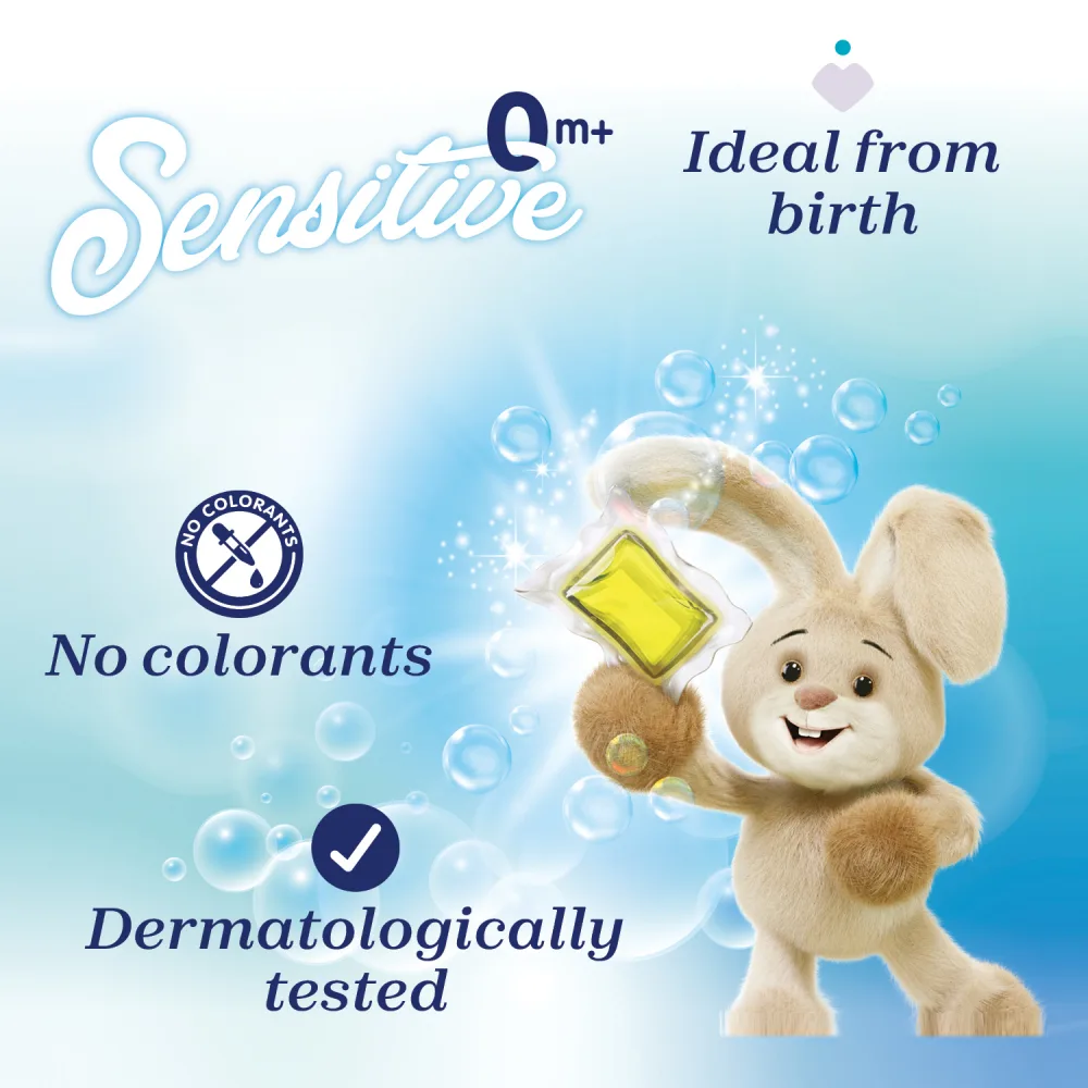 Detergent hipoalergenic Chicco Sensitive 20 capsule 0 luni+