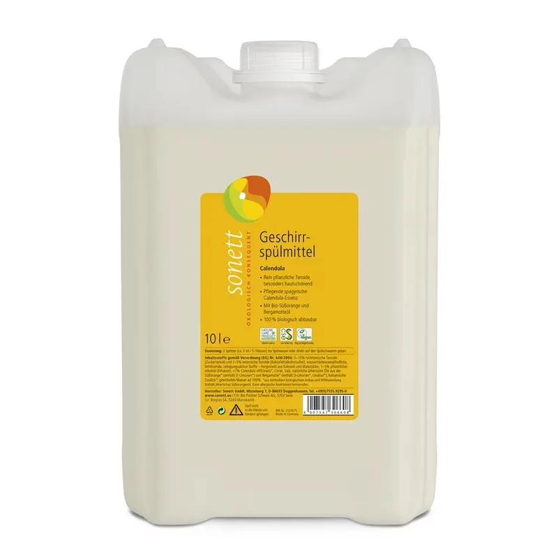 Detergent lichid pentru vase cu galbenele ecologic 10l Sonett
